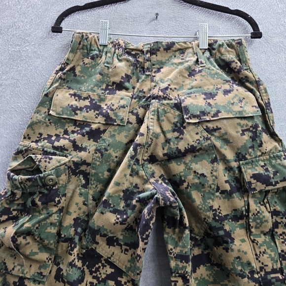 Propper Men Pants SMALL SHORT Green Cotton Nylon Cargo Camouflage Ripstop - Picture 10 of 11